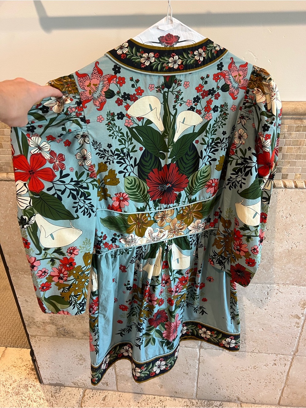 FARM Rio Floral Embroidered Mini Dress - Picture 3 of 4